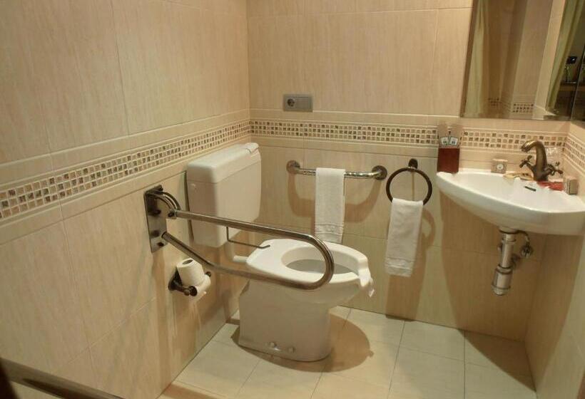 اتاق استاندارد با تخت بزرگ برای معلولان, Hostal Virgen De La Encina