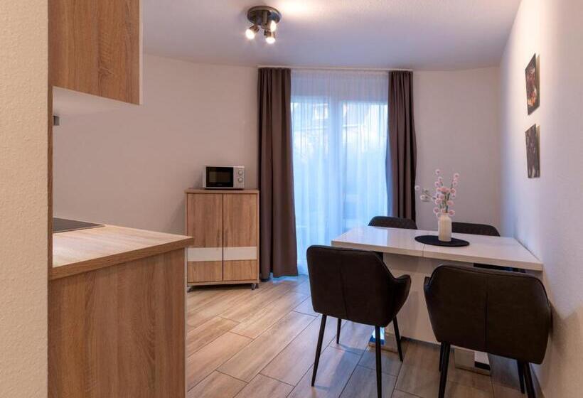 سوئیت 2 خوابه, Gleuel Inn   Digital Hotel & Serviced Apartments & Boardinghouse Mit Voll Ausgestatteten Küchen