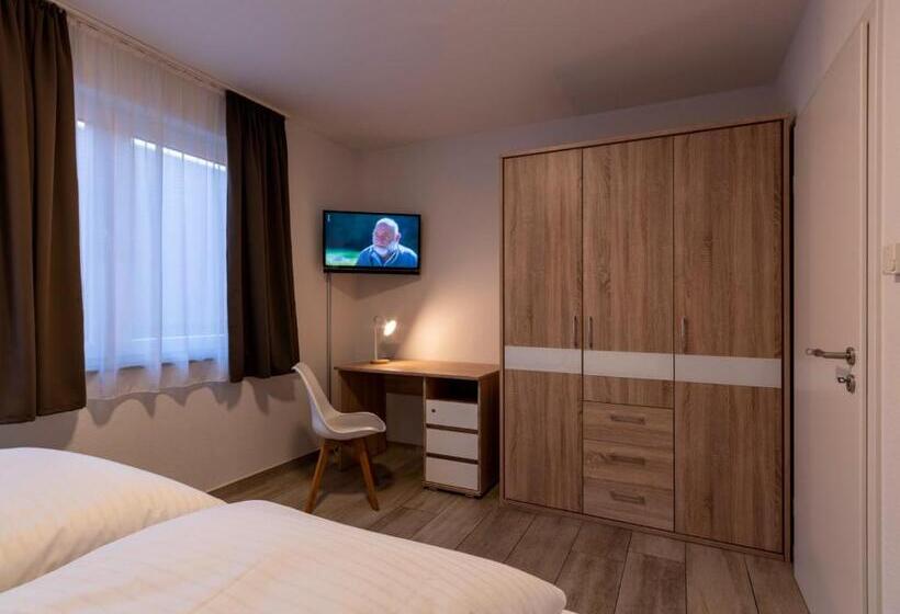 سوئیت 2 خوابه, Gleuel Inn   Digital Hotel & Serviced Apartments & Boardinghouse Mit Voll Ausgestatteten Küchen