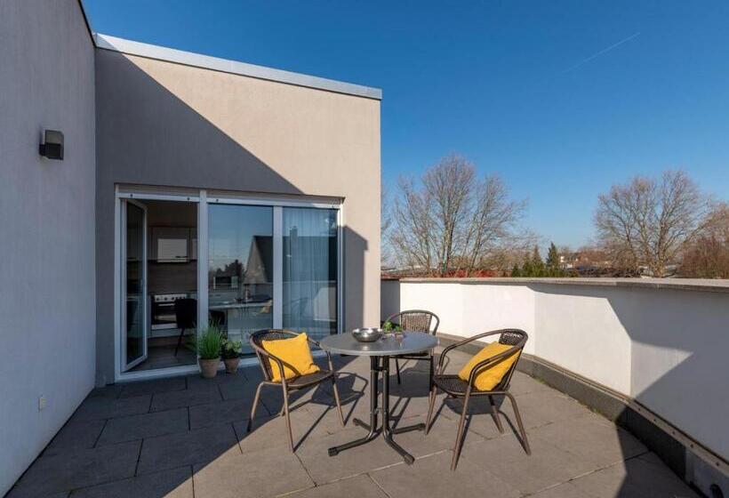 سوییت جونیور, Gleuel Inn   Digital Hotel & Serviced Apartments & Boardinghouse Mit Voll Ausgestatteten Küchen
