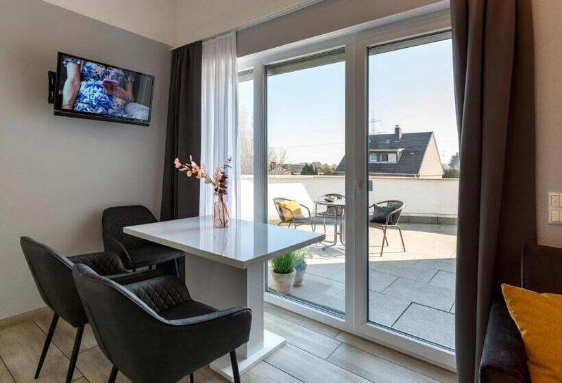 سوییت جونیور, Gleuel Inn   Digital Hotel & Serviced Apartments & Boardinghouse Mit Voll Ausgestatteten Küchen