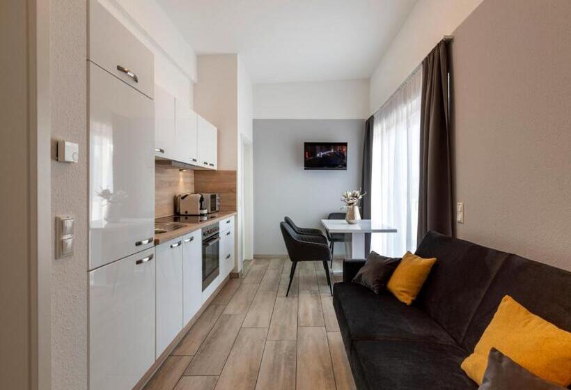 سوییت جونیور, Gleuel Inn   Digital Hotel & Serviced Apartments & Boardinghouse Mit Voll Ausgestatteten Küchen