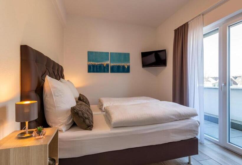 سوییت جونیور, Gleuel Inn   Digital Hotel & Serviced Apartments & Boardinghouse Mit Voll Ausgestatteten Küchen