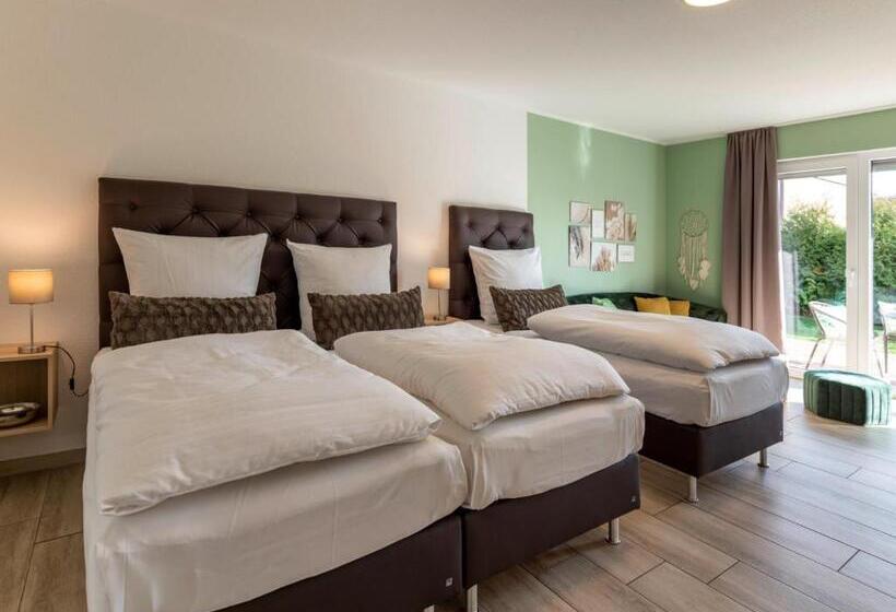 استودیو خانوادگی, Gleuel Inn   Digital Hotel & Serviced Apartments & Boardinghouse Mit Voll Ausgestatteten Küchen