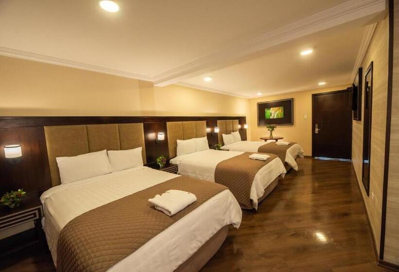 اتاق لوکس سه تخته, Quindeloma Art Hotel And Gallery