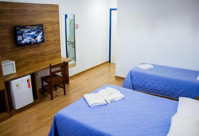 اتاق استاندارد سه نفره, Diamantina   By Up Hotel   Em Guarapari