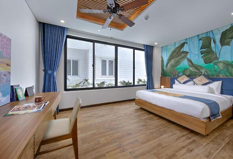 اتاق لوکس با تخت بزرگ, Animor Green Home Villa Danang