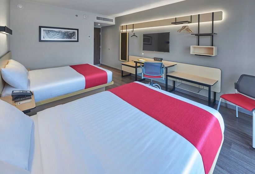اتاق استاندارد با 2 تخت دوبل, City Express By Marriott Comitán
