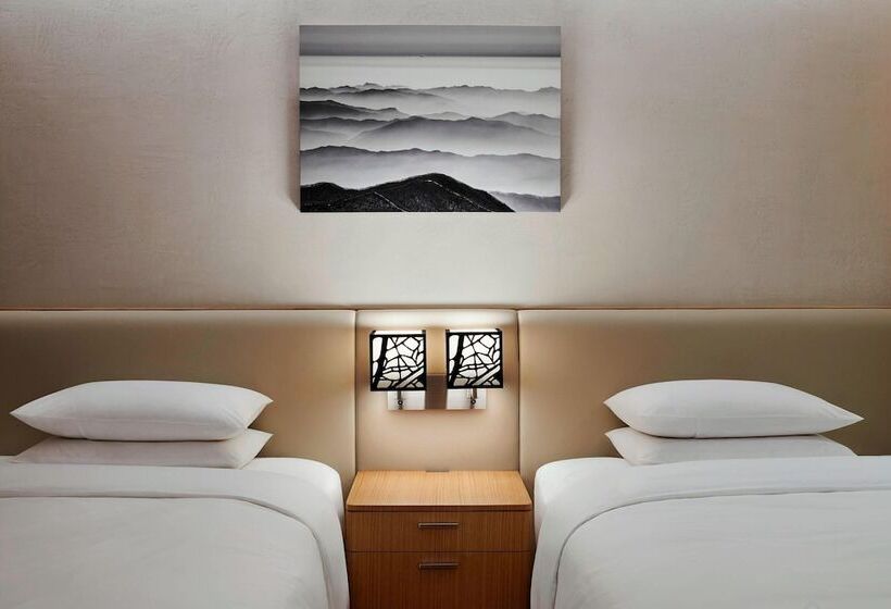 اتاق استاندارد با 2 تخت دوبل, Courtyard By Marriott Seoul Botanic Park