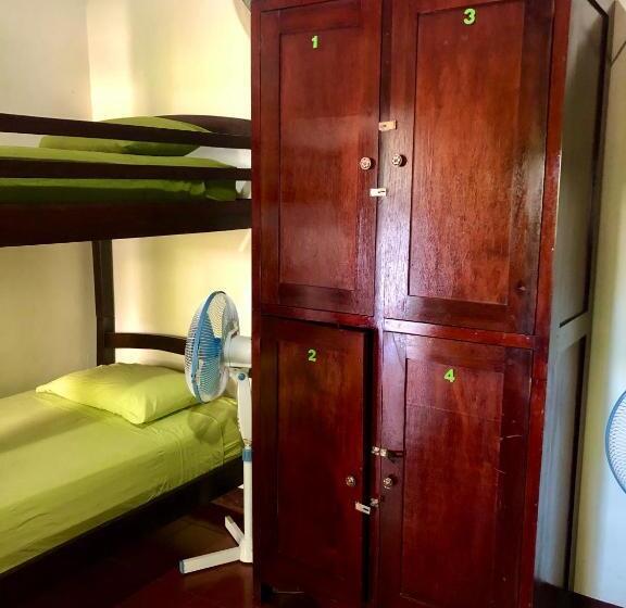 تختخواب در اتاق مشترک, Casa Lula León Hostal