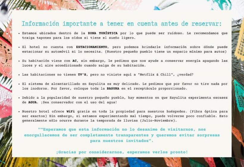 اتاق استاندارد با بالکن, Sayulita Central
