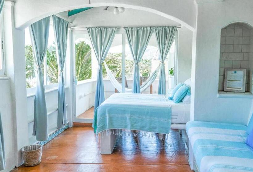 اتاق استاندارد با بالکن, Sayulita Central