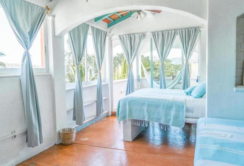 اتاق استاندارد با بالکن, Sayulita Central