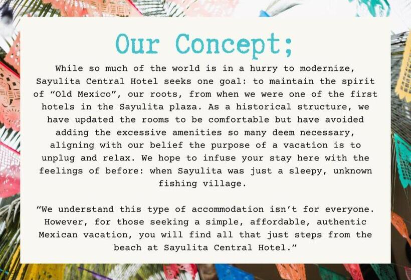 اتاق استاندارد, Sayulita Central