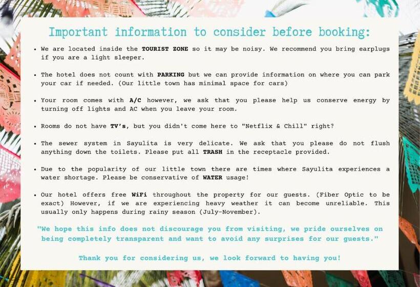 Economy Triple Room, Sayulita Central