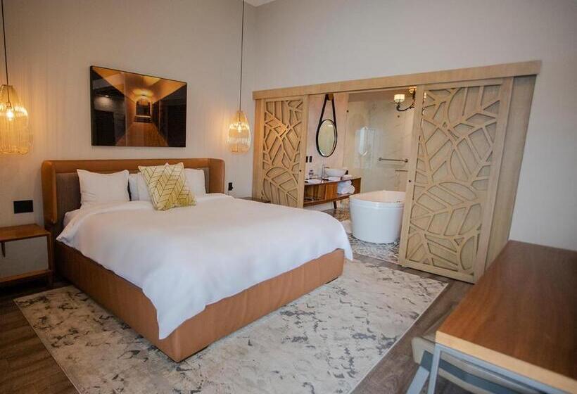 اتاق استاندارد با تخت بزرگ, Torre Lucerna Hotel Ensenada
