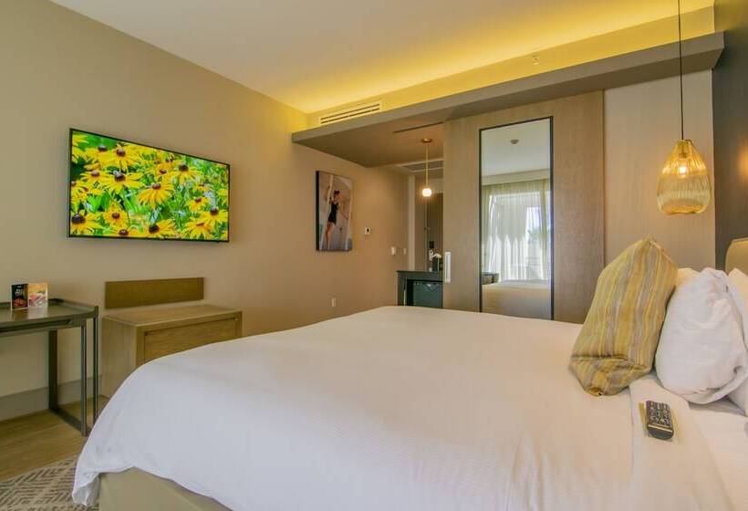 اتاق لوکس با تخت بزرگ, Torre Lucerna Hotel Ensenada