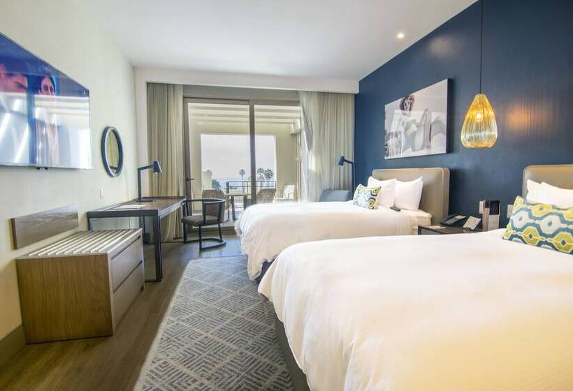 اتاق لوکس با تخت دو نفره بزرگ, Torre Lucerna Hotel Ensenada