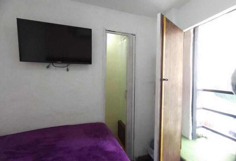 اتاق استاندارد با سرویس بهداشتی مشترک, Hostel La Antigua Capsula
