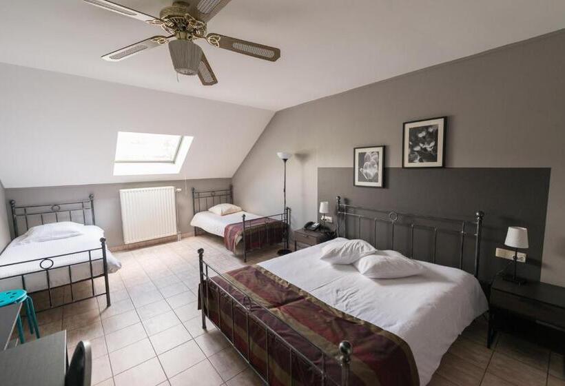 اتاق استاندارد چهار تخته, Auberge De La Lesse