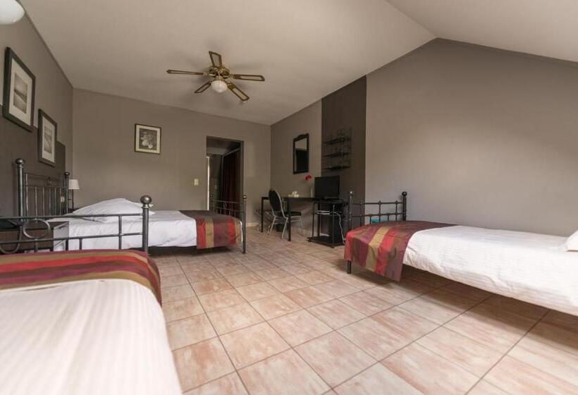 اتاق استاندارد چهار تخته, Auberge De La Lesse