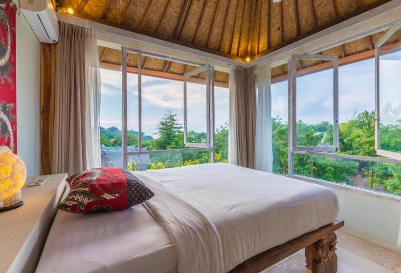 اتاق لوکس با چشم‌انداز دریا, Boho Bingin Beach Bali