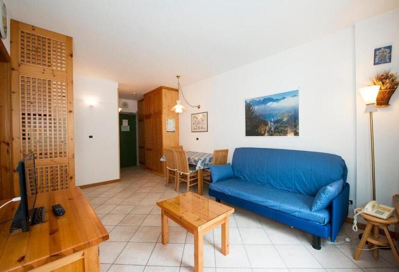 آپارتمان 1 خوابه, Residenza Del Sole
