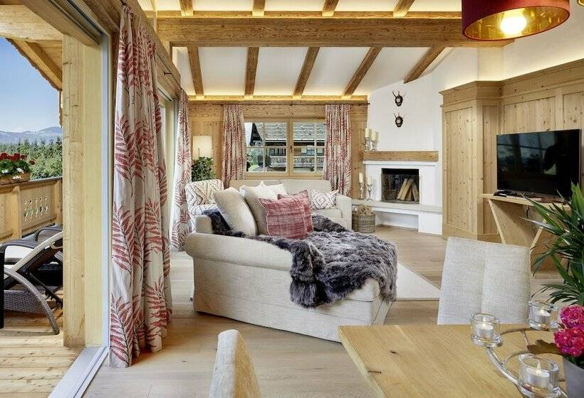 شقة دور أخير غرفتين نوم, Tennerhof Luxury Chalets