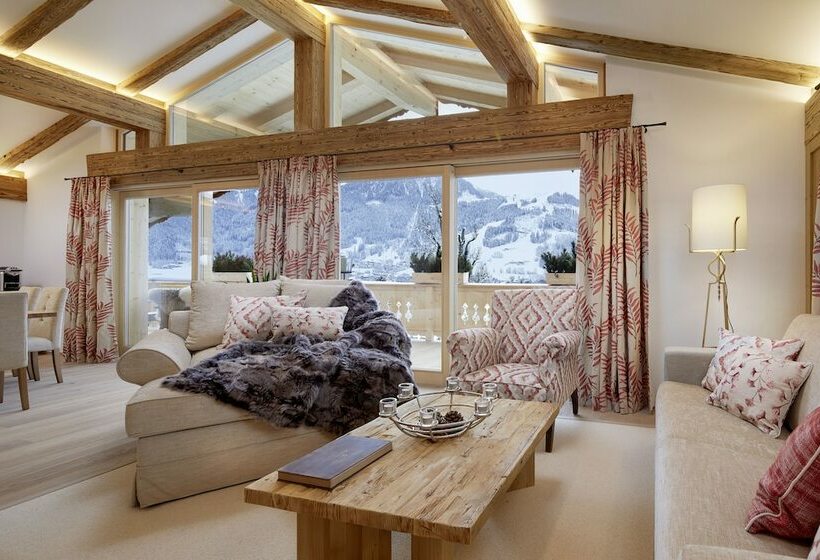 شقة دور أخير غرفتين نوم, Tennerhof Luxury Chalets