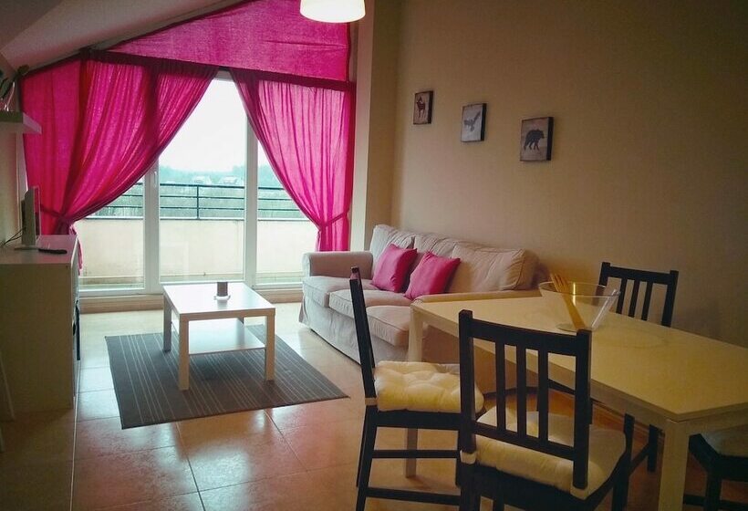 带2个卧室的公寓, Alojamientos Playa De Las Catedrales 3000