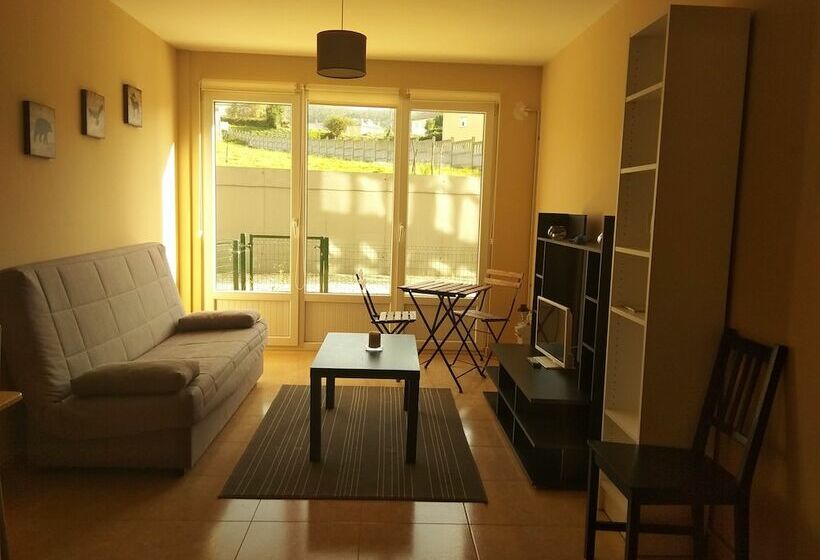 带2个卧室的公寓, Alojamientos Playa De Las Catedrales 3000