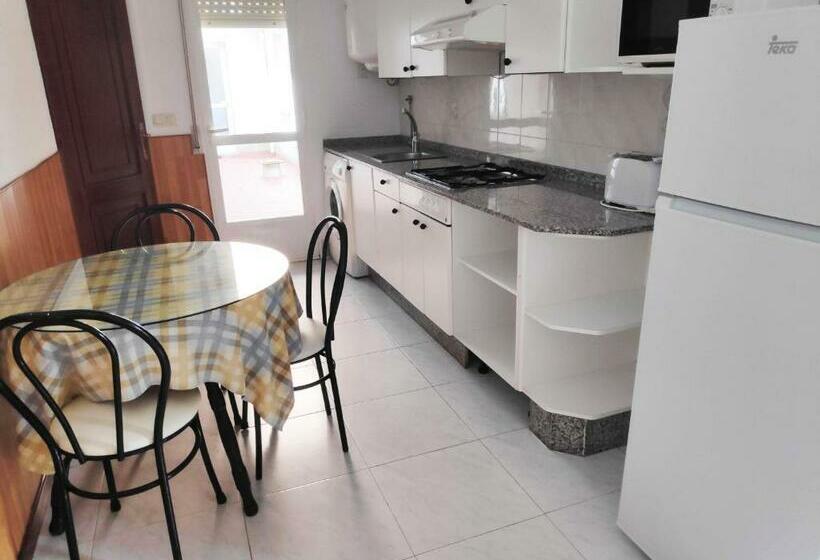 آپارتمان 1 خوابه, Apartamentos Playa De La Lanzada 3000