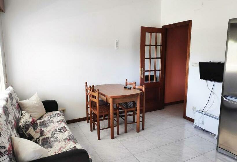 آپارتمان 1 خوابه, Apartamentos Playa De La Lanzada 3000