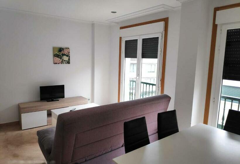 آپارتمان 1 خوابه, Apartamentos Playa De La Lanzada 3000