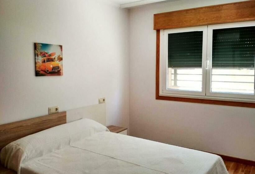 آپارتمان 1 خوابه, Apartamentos Playa De La Lanzada 3000