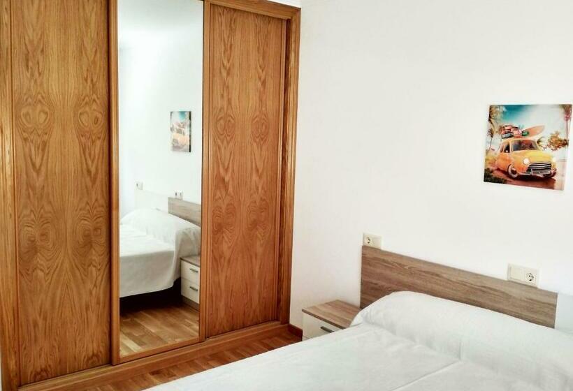 آپارتمان 1 خوابه, Apartamentos Playa De La Lanzada 3000