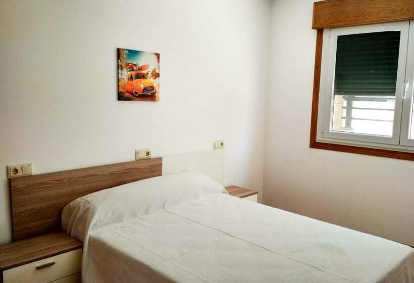 آپارتمان 1 خوابه, Apartamentos Playa De La Lanzada 3000
