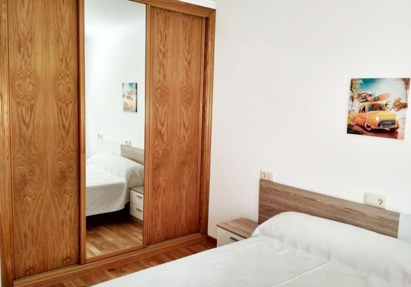 آپارتمان 1 خوابه, Apartamentos Playa De La Lanzada 3000