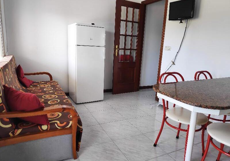 آپارتمان 1 خوابه, Apartamentos Playa De La Lanzada 3000