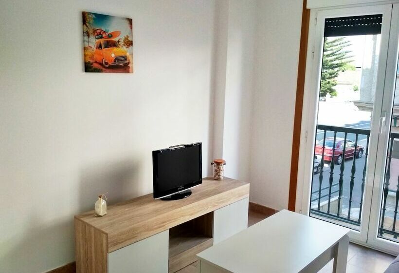 2 Sovrums Lägenhet, Apartamentos Sanxenxo 3000