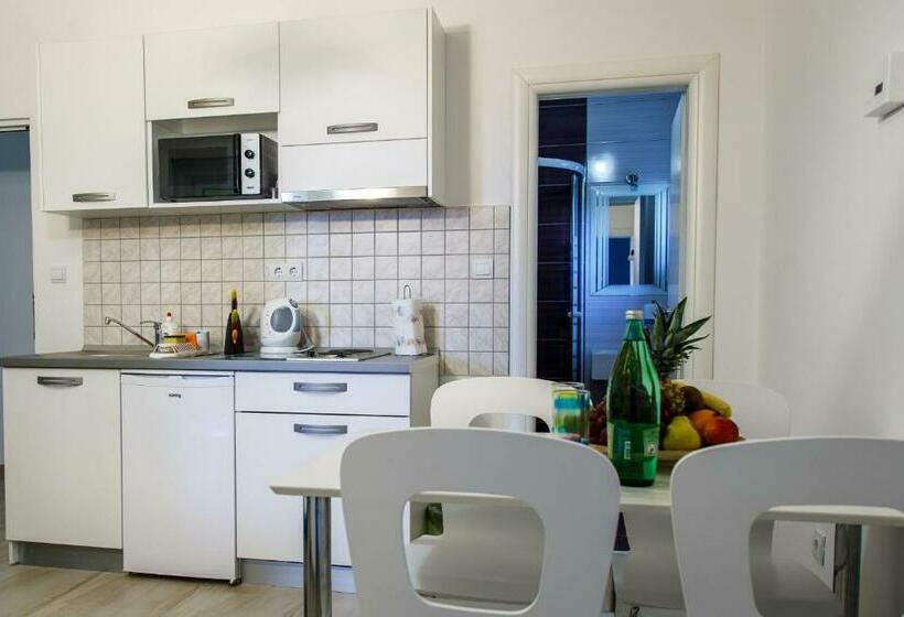 آپارتمان 1 خوابه با بالکن, Nemira Sunny Apartments
