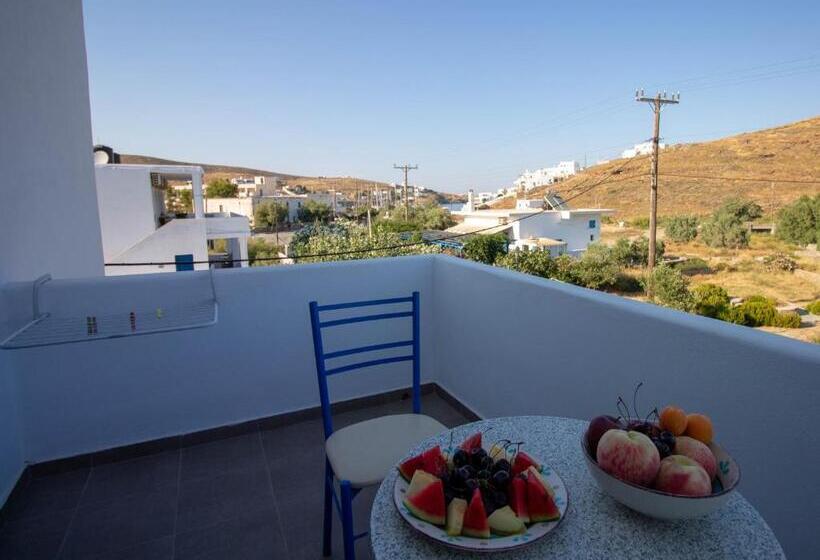 اتاق لوکس با چشم‌انداز دریا, Meltemi Hotel Kythnos