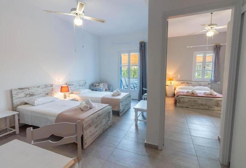 آپارتمان 1 خوابه با بالکن, Meltemi Hotel Kythnos
