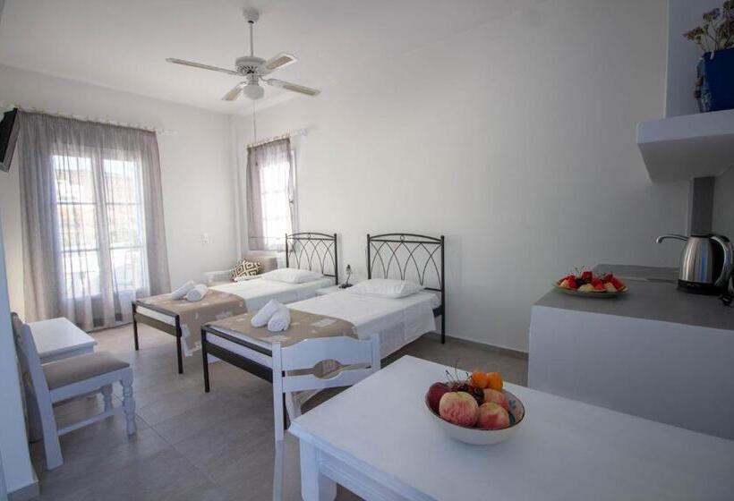 آپارتمان 1 خوابه با بالکن, Meltemi Hotel Kythnos
