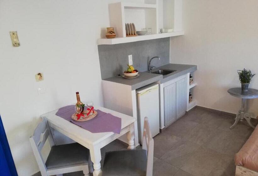 آپارتمان 1 خوابه با بالکن, Meltemi Hotel Kythnos