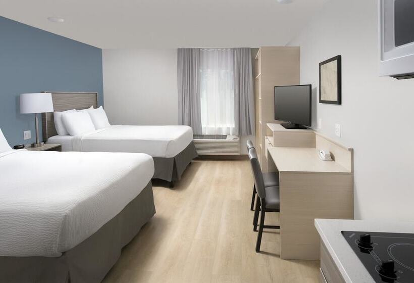 اتاق استاندارد با 2 تخت دوبل, Woodspring Suites Seattle Redmond