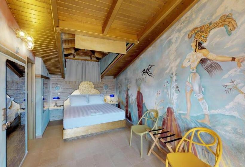 سوییت با چشم‌انداز دریا, Leda Suites