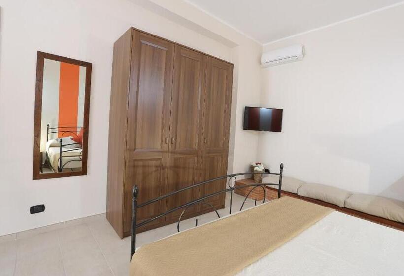 اتاق استاندارد سه تخته با بالکن, B&b Cinisi Mare E Monti