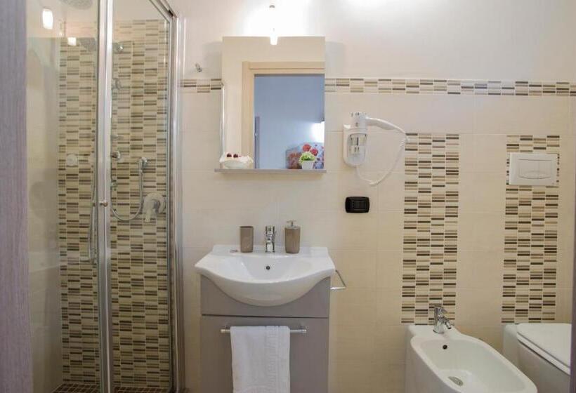 اتاق استاندارد سه تخته با بالکن, B&b Cinisi Mare E Monti