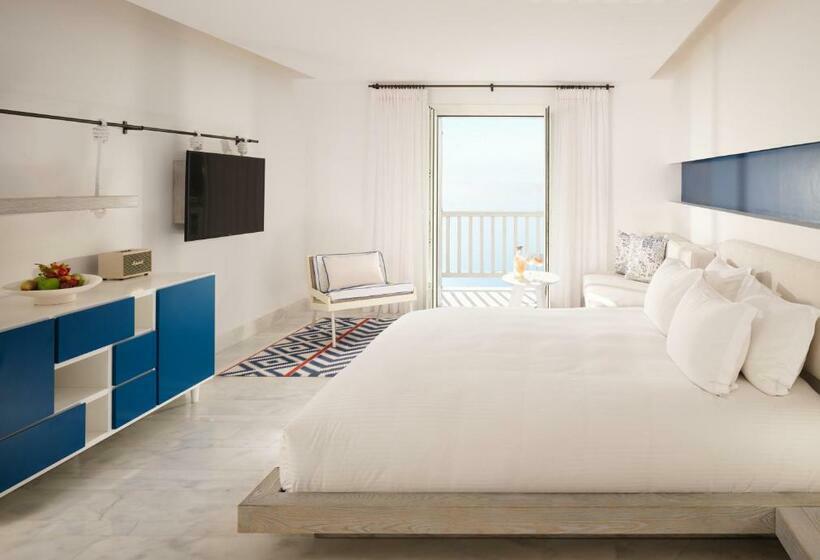 اتاق استاندارد با چشم‌انداز, Mykonos Riviera Hotel & Spa, A Member Of Small Luxury Hotels Of The World